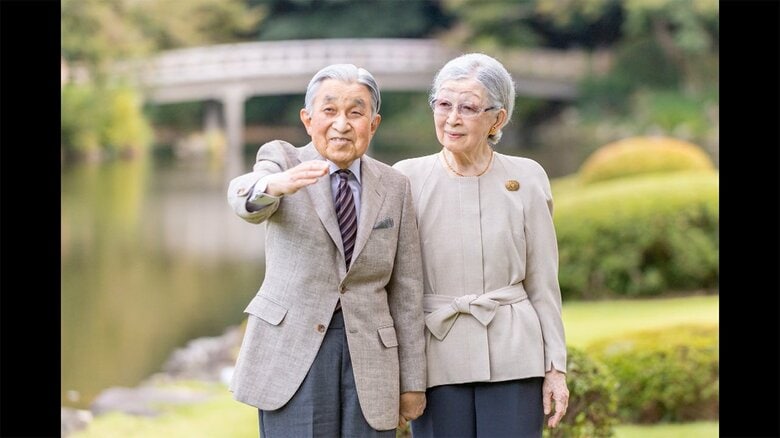 10月4日撮影 赤坂御用地(宮内庁提供)