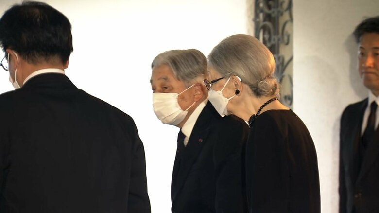 三笠宮邸を訪問された上皇ご夫妻