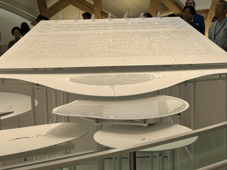 水の循環をテーマにしたアート