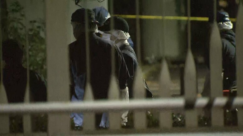 発生直後の現場の様子