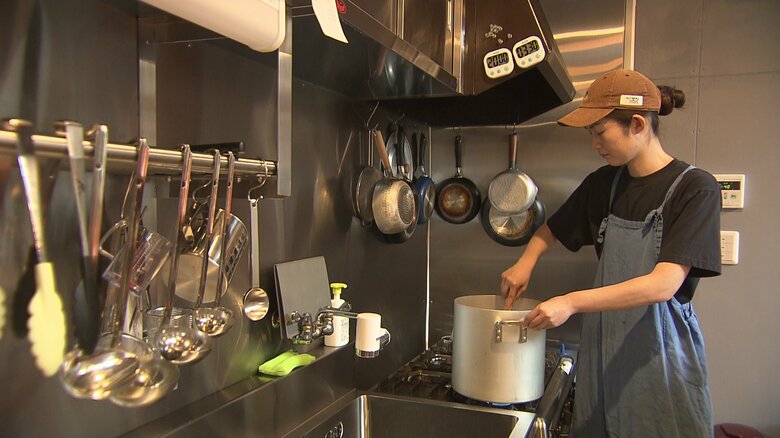 調理担当の智恵さん