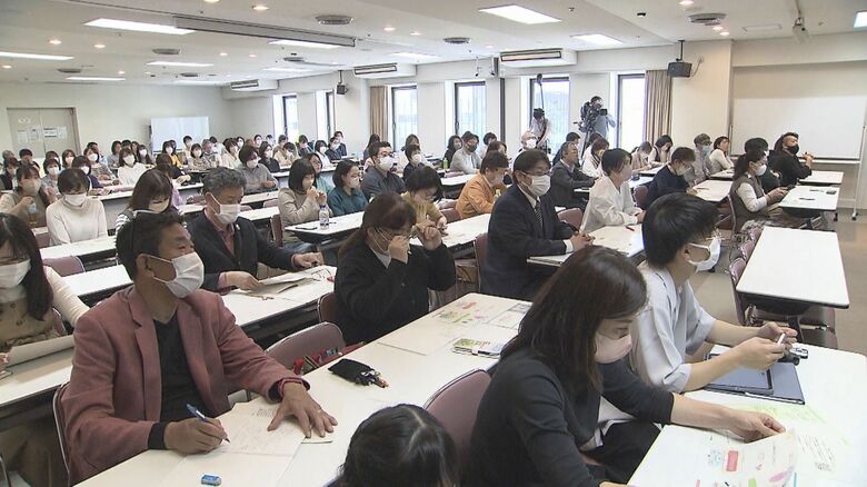 2023年4月　仙台市内で開かれた「こどもホスピス」に関する研修会