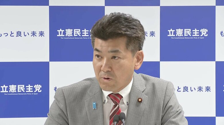 立憲民主党・泉代表