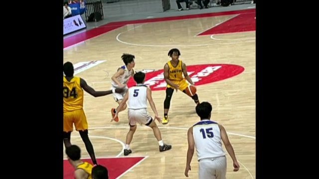 キャプテンとしてウインターカップに出場