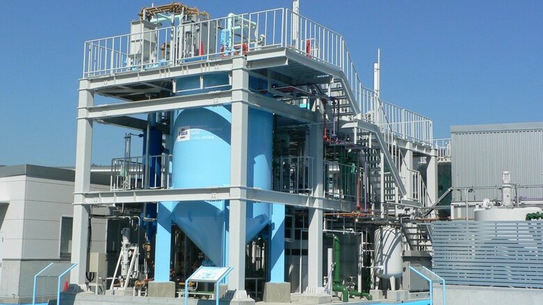 神戸市東灘処理場りん回収施設　（画像提供：神戸市） 