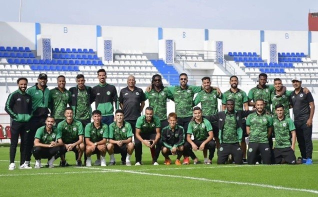 モロッコ2部「Stade Marocain」の集合写真
