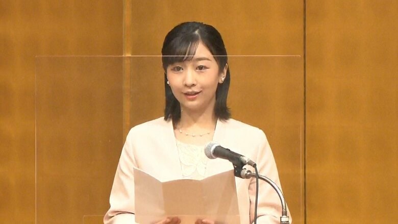 「日本乳癌学会」30周年記念式典に出席された佳子さま（2022年6月29日 横浜市）