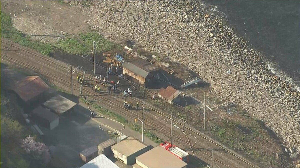 速報】「線路脇の草むらが燃えている」沿線火災の影響でJR函館線（小樽