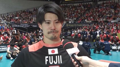 【関田誠大・スロベニア戦後インタビュー】天国の藤井直伸さんのポジションを守った司令塔　感謝の気持ち【パリ五輪予選/W杯バレー】