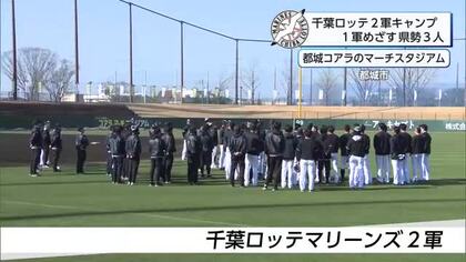 千葉ロッテマリーンズ2軍　キャンプリポート