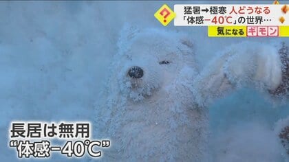 「冷たい！ヤバい！」“マイナス40℃”体感できるアトラクション　子供たちも早々にギブアップ　新潟・阿賀野市
