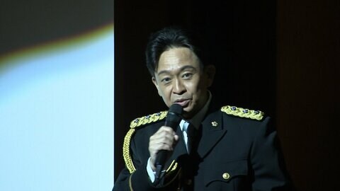 城島茂さん クイズ通じて特殊詐欺被害防止呼びかけ