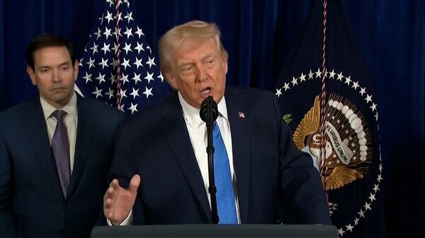 「正しいことをしなければ大きな代償」トランプ大統領がベネズエラ副大統領に警告 グリーンランドへの介入にも言及|FNNプライムオンライン