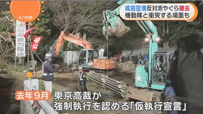 土地の明け渡しを求め、成田国際空港会社が起こした裁判