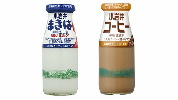 紙パックに切り替わる商品の一例(提供:小岩井乳業)