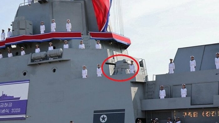 「姜健」近接防御火器管制システム＝AK-630 （2025年6月）