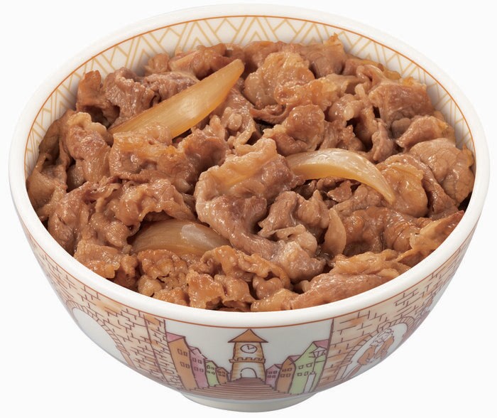 牛丼並盛(400円)は価格が据え置かれた