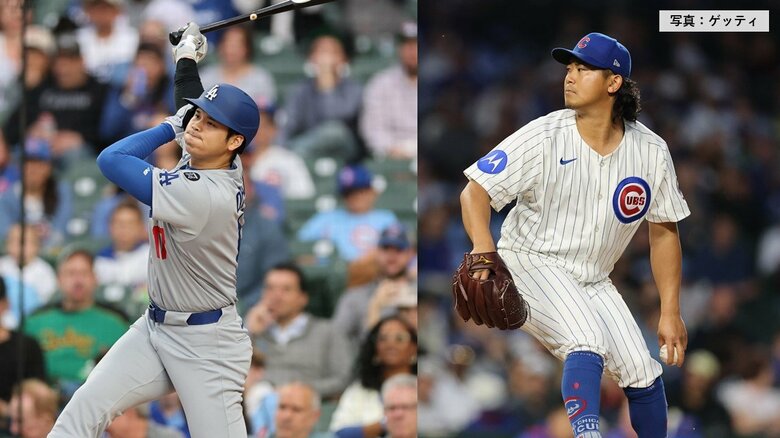 大谷翔平が天敵・今永昇太と今季2度目の対決で2打席連続三振　鈴木誠也は2点二塁打で援護射撃　試合は乱打戦、10-10で延長戦に｜FNNプライムオンライン