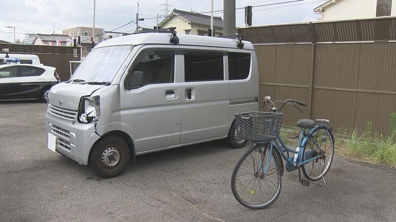 自転車押しながら歩く…国道で横断歩道を渡っていた70代位の男性がはねられ意識不明の重体 運転手を現行犯逮捕｜FNNプライムオンライン