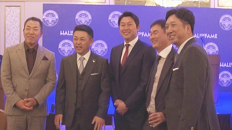 藤川監督や新井監督も出席…中日の元監督・谷繁元信さんの野球殿堂入り記念パーティー 井上監督ら豪華メンバーが祝う｜FNNプライムオンライン