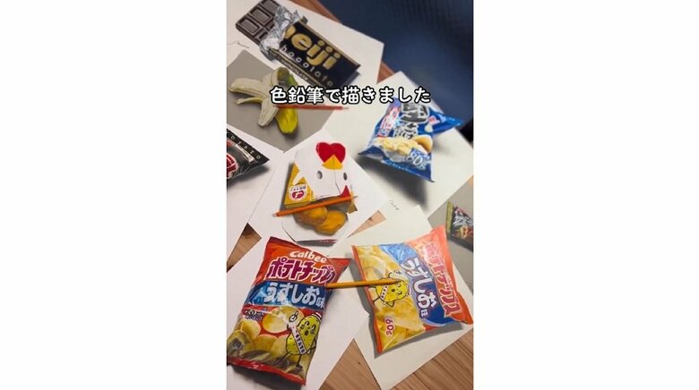 他にもいろいろなものを描いている