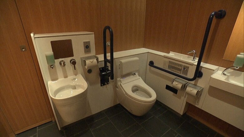 公室部分にはバリアフリートイレも