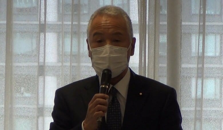 茂木氏について「誰に濃厚接触したかは知らないけれども」と発言した甘利氏