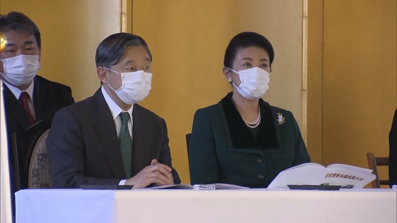 皇宮警察の武道大会を観戦された　12月13日