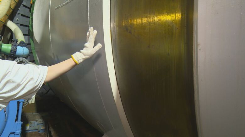 シールドマシン中央