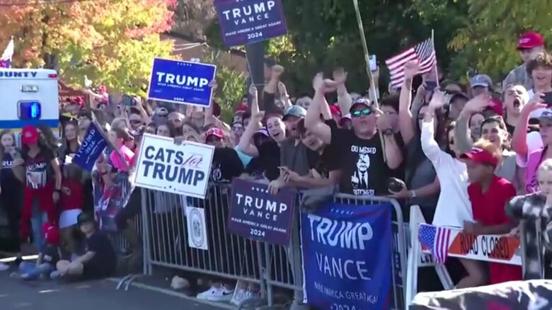 支持者であることを表明しない「内気なトランプ支持者」も存在するという