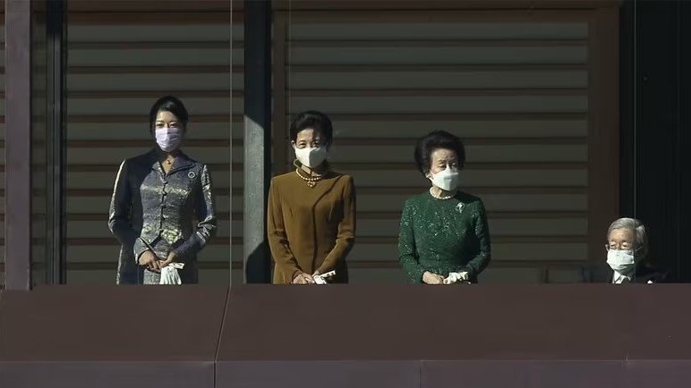 愛子さまが初めて参加した2023年の新年一般参賀