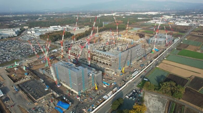 支援の背景に台湾大手TSMCの熊本進出が…