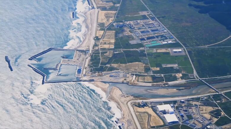 震災後の浪江町（提供：浪江町）