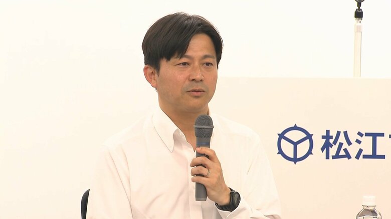 松江市の上定昭仁市長