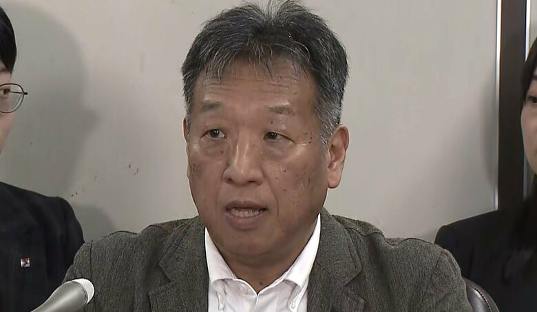 山縣真矢さん（2025年12月3日、司法記者クラブ）