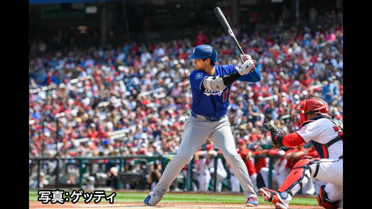 大谷翔平が今季初ホームラン 開幕から7試合目で豪快同点3ラン、4打点で