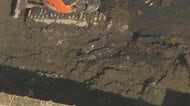 都心の工事現場で“不発弾”様のもの発見…土中から露出し工事中断 JR高輪ゲートウェイ駅周辺で 東京・港区
