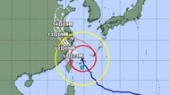 【台風情報】大型で強い台風9号は沖縄県の石垣島の北北東を北北西へ　最大瞬間風速は55m/s　線状降水帯が発生して大雨災害発生の危険度が急激に高まる可能性も