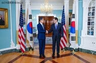 韓国「実質的な貢献」表明　米韓外相がホルムズ海峡の航行の自由確保で協力確認　李在明大統領は派兵否定