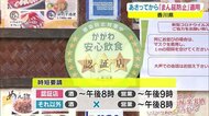 香川県に「まん延防止」適用 認証店は酒の提供可能 営業は午後9時まで 21日から【香川】