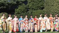 “風物詩”晴れ着姿でズラリ 本田望結「来年JK。大人への道を」