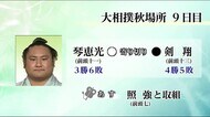 大相撲秋場所9日目 琴恵光の結果 宮崎県