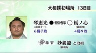 大相撲初場所13日目 琴恵光結果 宮崎県