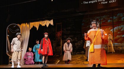 野田秀樹さん率いる劇団「NODA・MAP」新作舞台ロンドン公演2日開幕　阿部サダヲさん、広瀬すずさん、深津絵里さんら出演