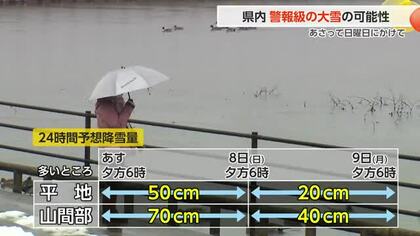 衆院選投票日に警報級の大雪予想、期日前投票の利用検討を