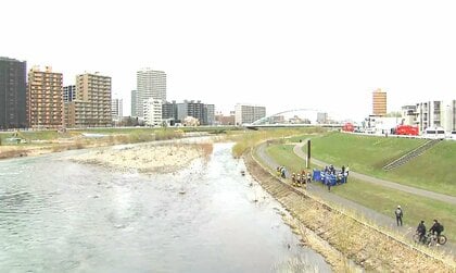 【速報】「川の中央付近に人のようなものが浮いている」豊平川の中州で40代くらいの女性を発見・救助するも死亡確認＜北海道札幌市＞