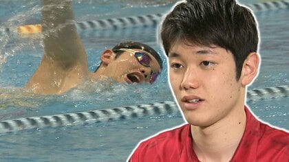池江璃花子 選手のように病気を克服して五輪出場へ…193cmの長身スイマーは2028年ロス五輪目指し【静岡発】