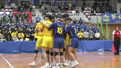 2年生アタッカーが躍動　郡山北工が相馬破り全国へ　春高バレー福島県代表決定戦　2年連続の顔合わせ