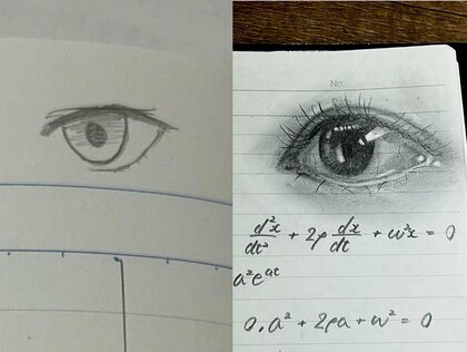 上達半端ない！」小学生の時から治らない“落書き癖”の10年後…どうやって描いていたのか聞いた｜FNNプライムオンライン