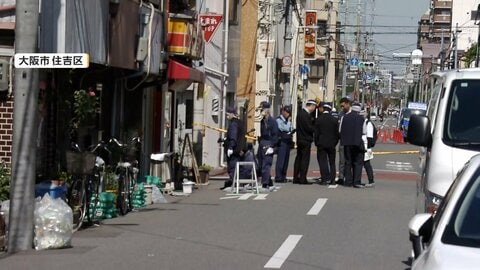 80代女性オーナーに“刃物”突きつけ「金を出せ」　白色パーカーの犯人逃走中　食料品店で強盗致傷事件　大阪市